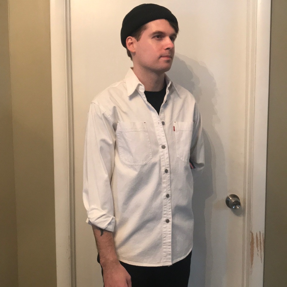 Levi’s White Button Down Shirt